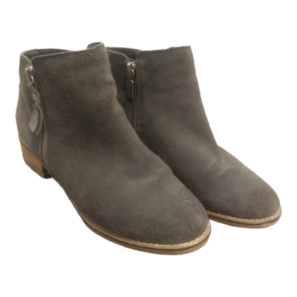 Blondo Gray Ankle Boots